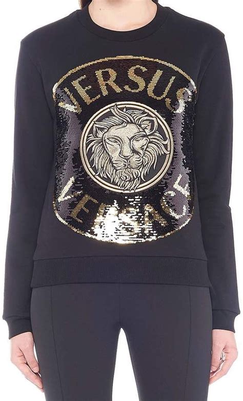 versus versace sweatshirt women's|Versace sweater women.